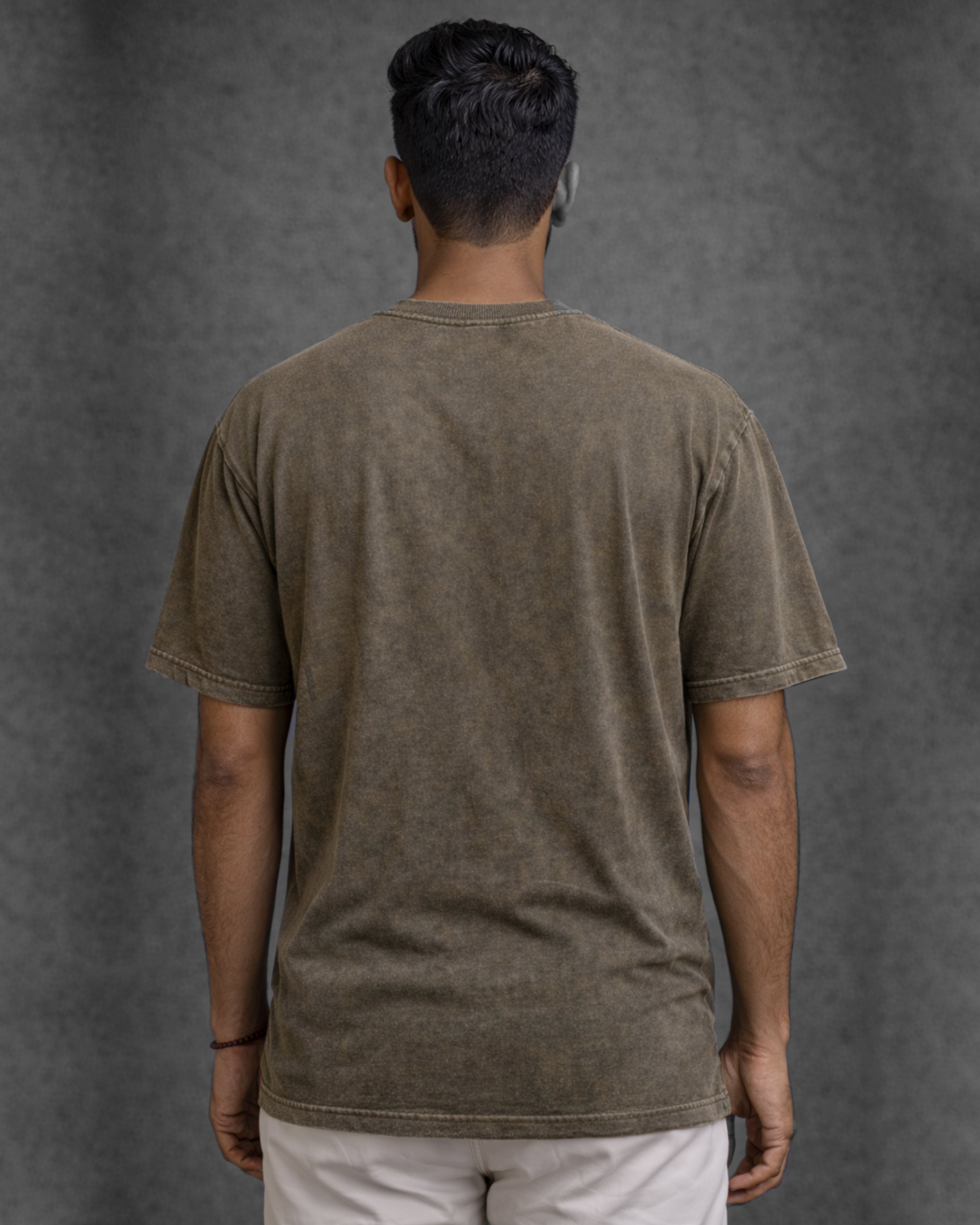 ACID WASH OVER SIZE TEE SHIRT #28