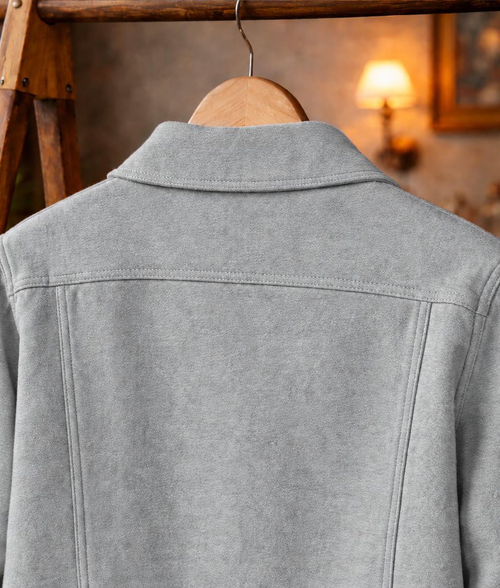 Glacier Grey Trucker Jacket #15