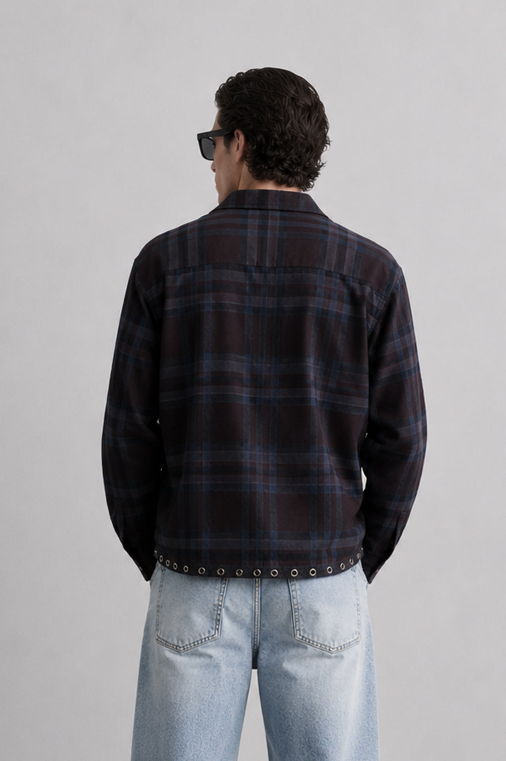 Essential Eyelet Cuban Shirt For Men #313