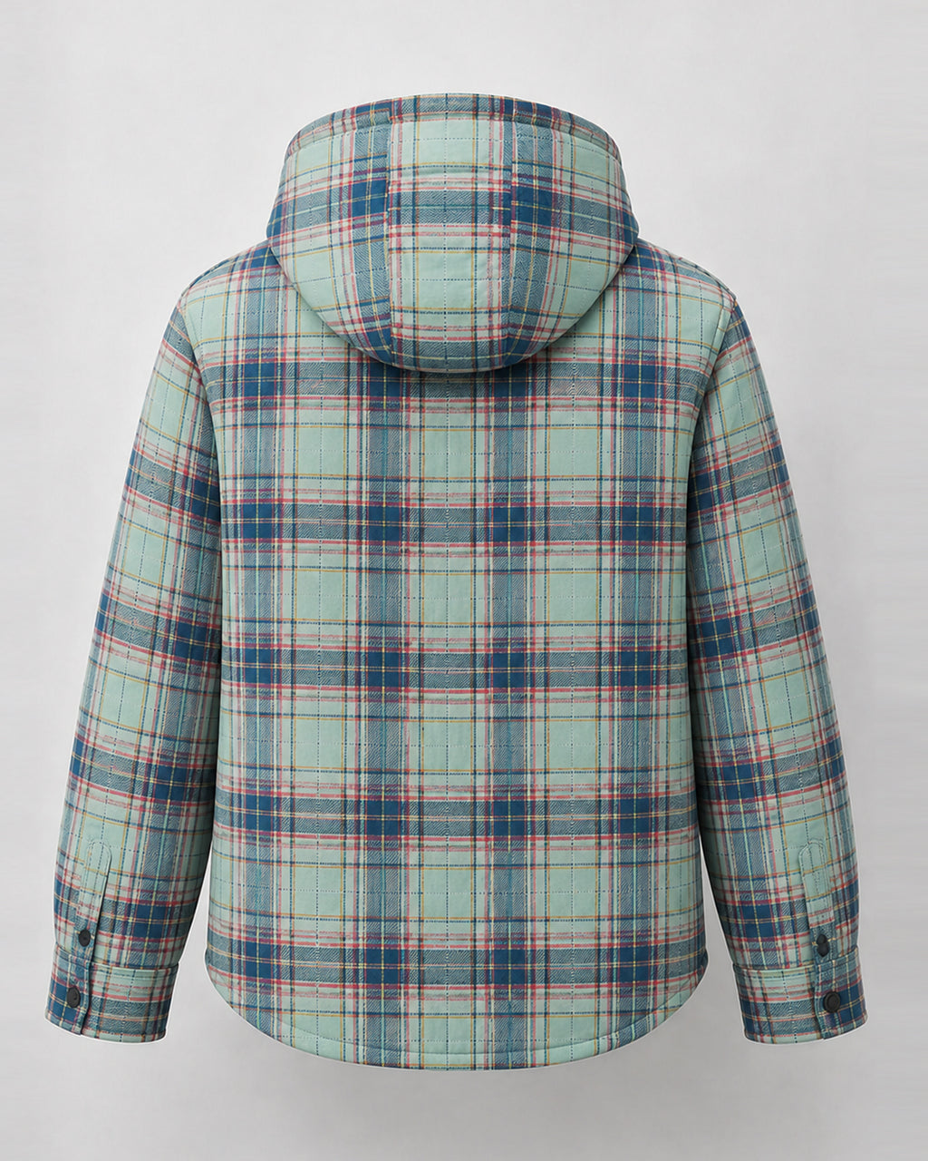 Hooded Flannel shirt #4