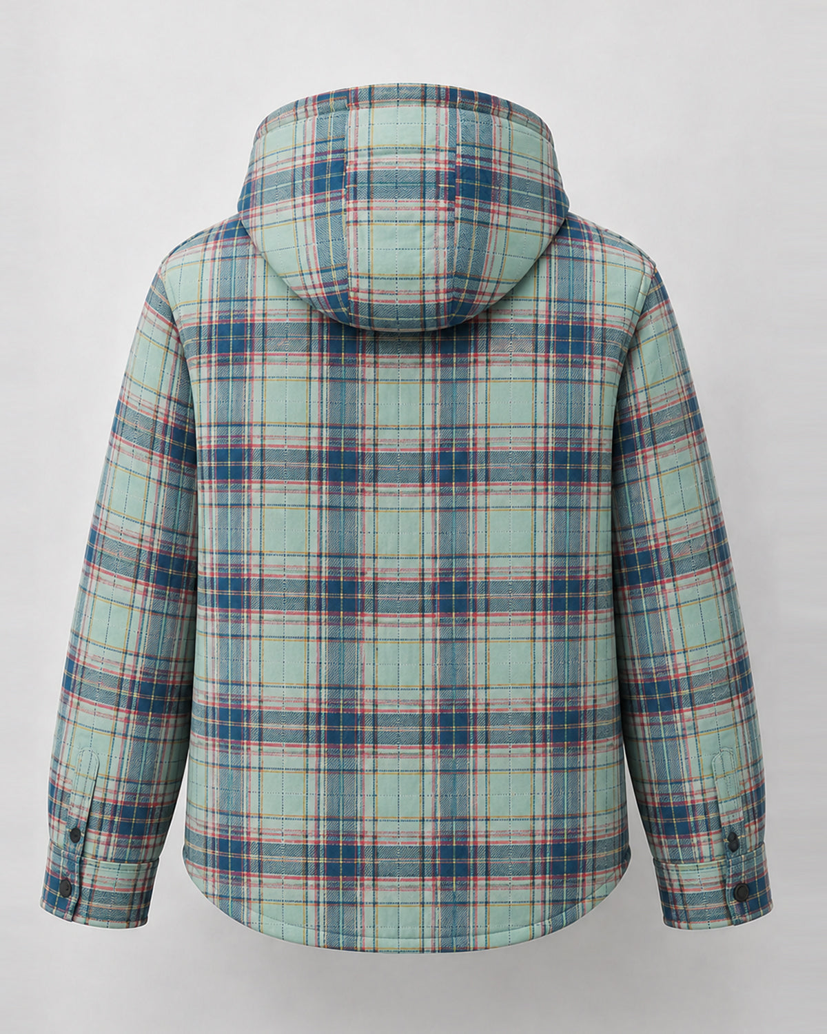 Hooded Flannel shirt #4