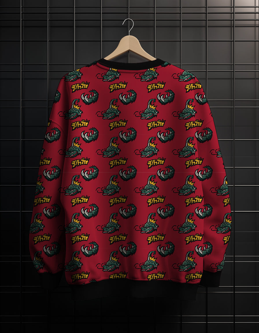 ALL OVER PRINTED * Sweatshirt #68