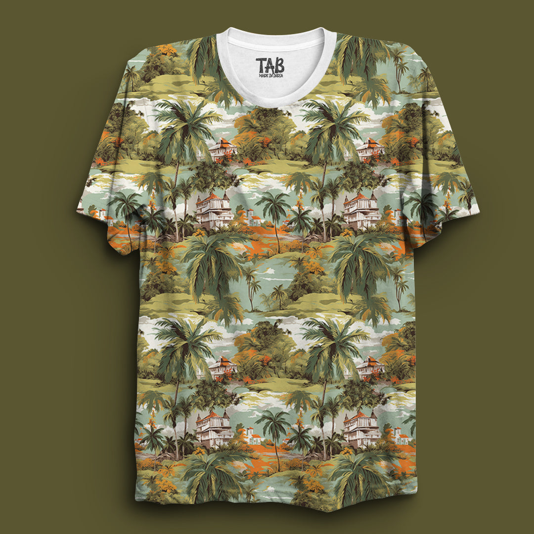 Tropical - All Over Printed Tee#180