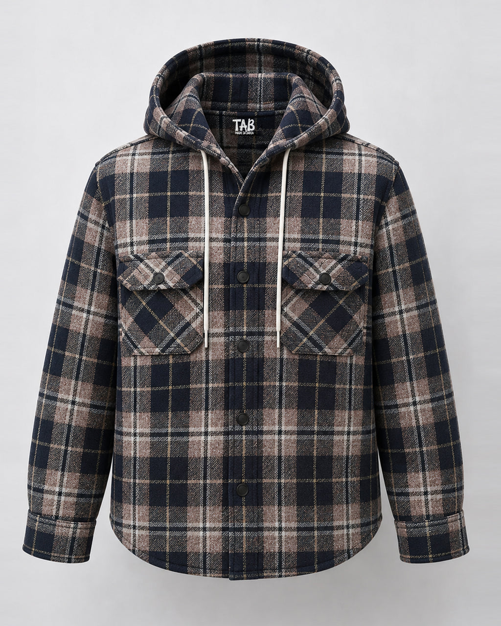 Hooded Flannel shirt #5