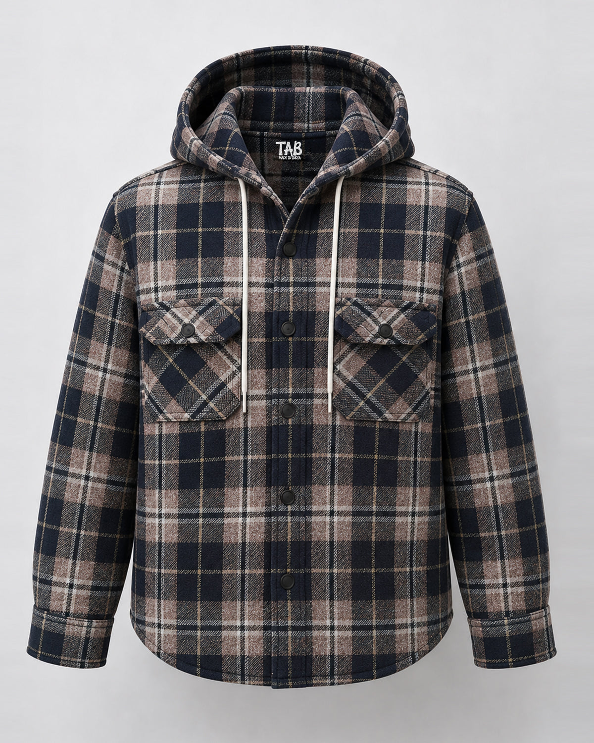 Hooded Flannel shirt #5