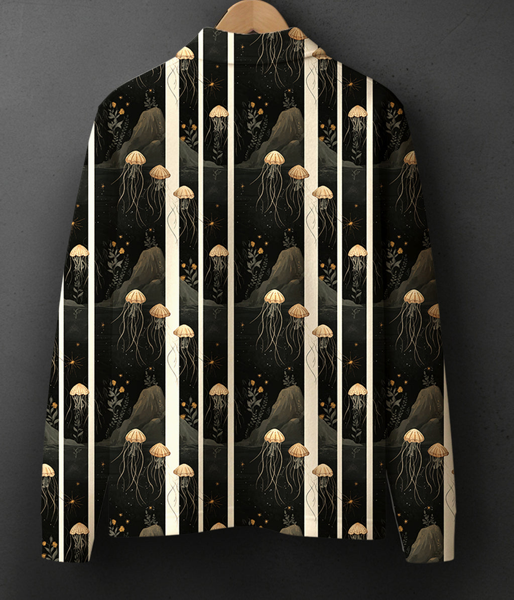 COTTON PRINTED Full Sleeve Polo Tee #25