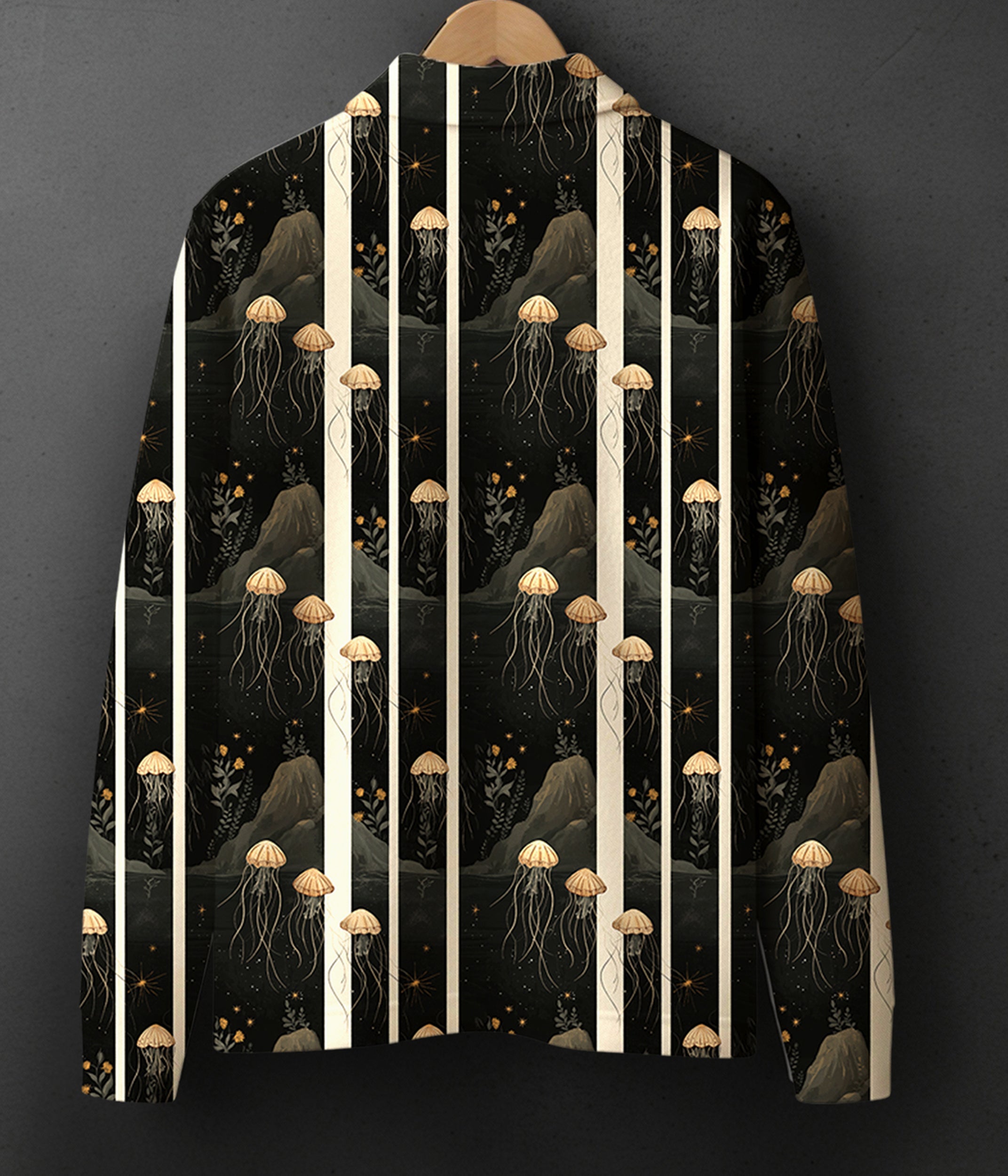 COTTON PRINTED Full Sleeve Polo Tee #25