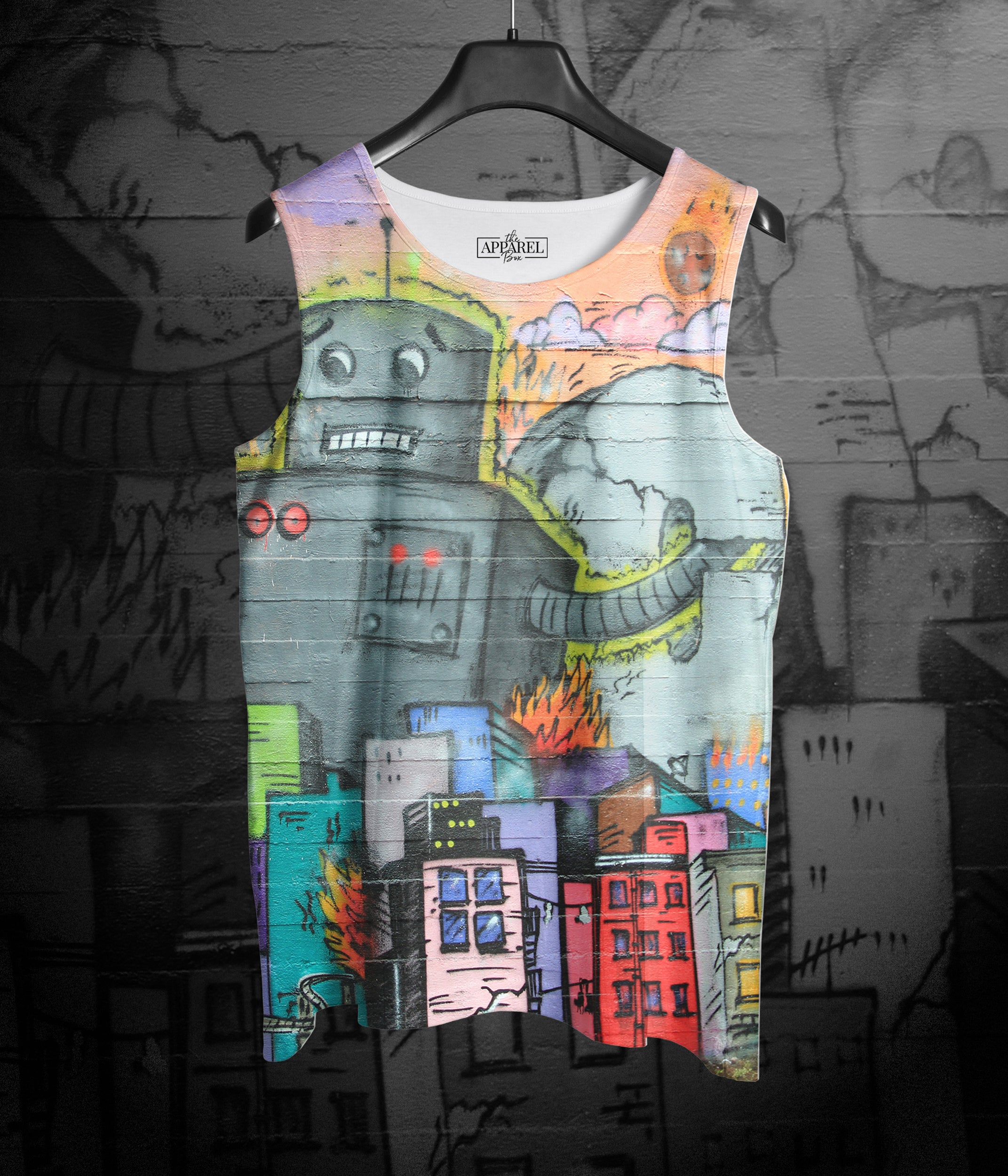 Iron Robo - Printed Vest#52