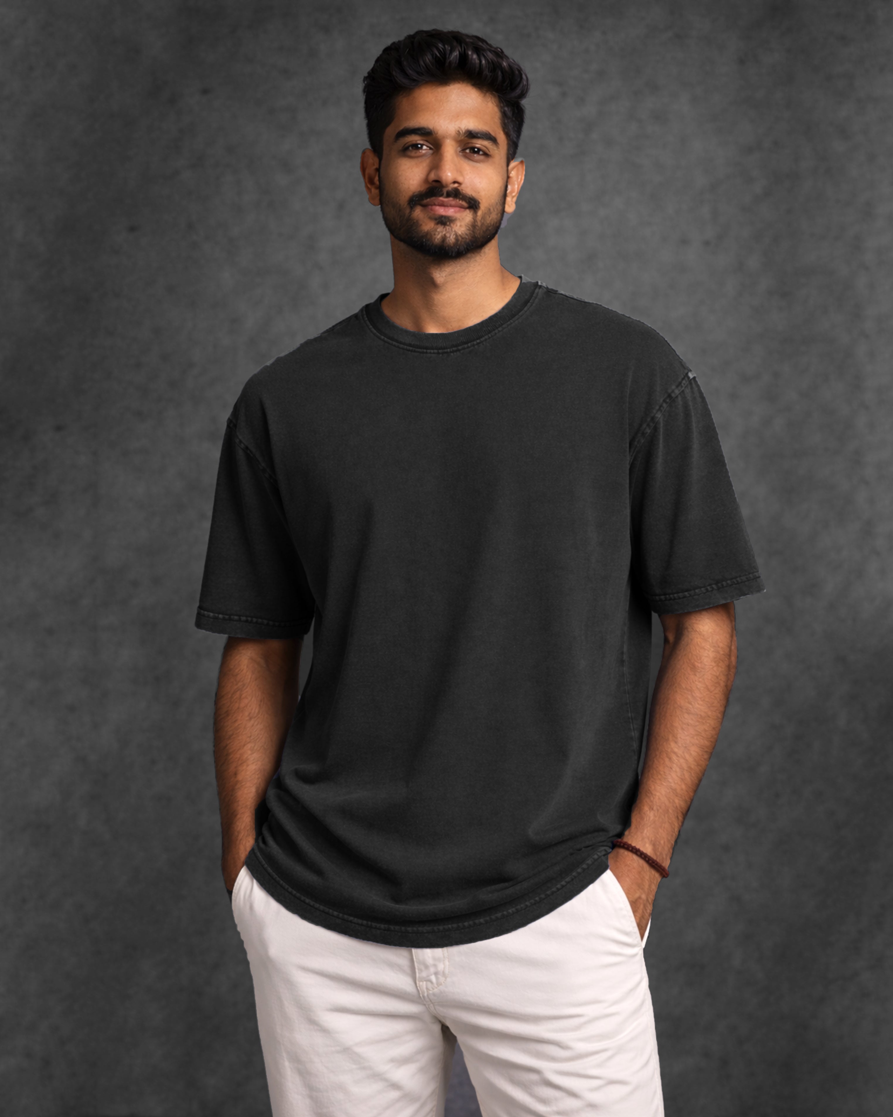 ACID WASH OVER SIZE TEE SHIRT #27