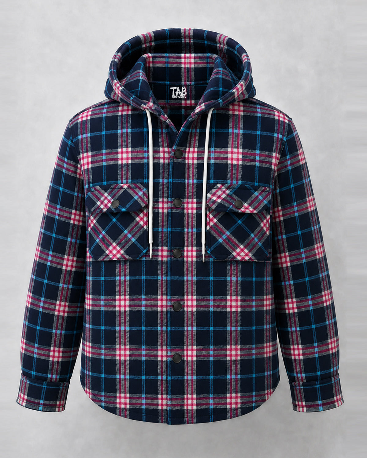 Hooded Flannel shirt #6