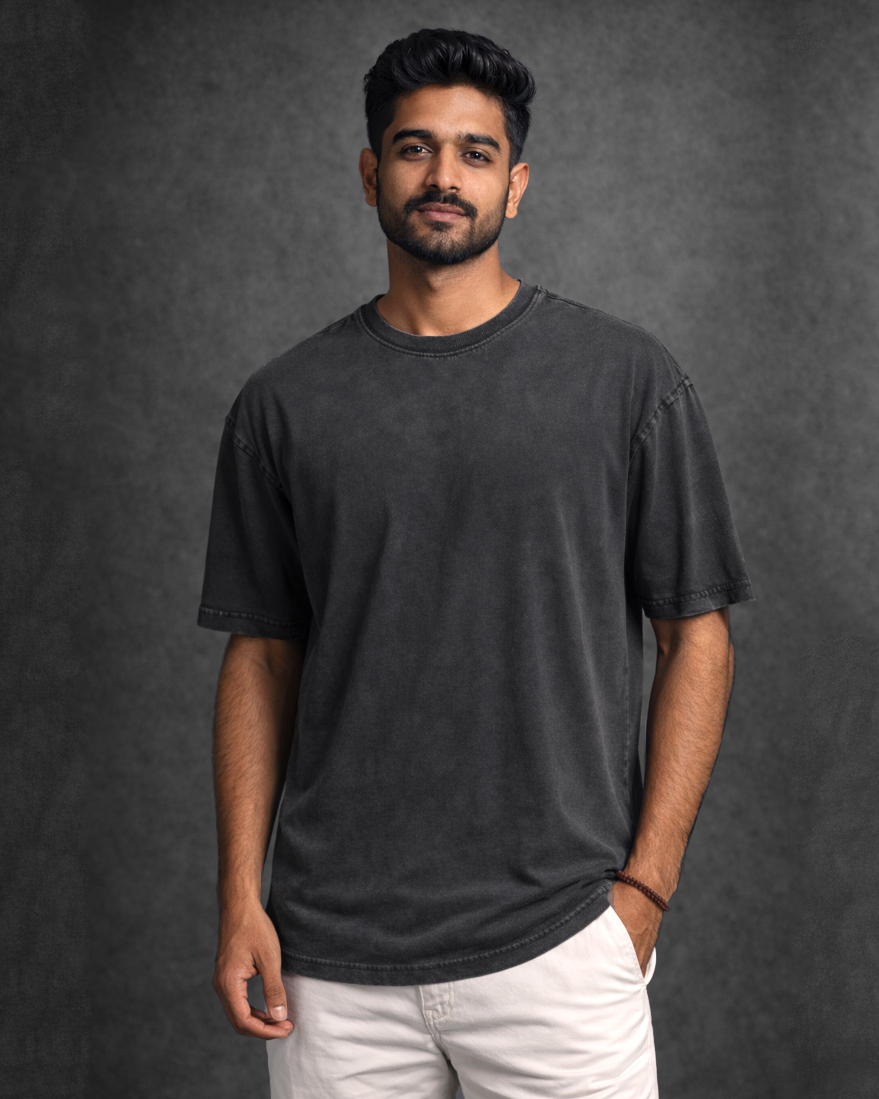 ACID WASH OVER SIZE TEE SHIRT #27