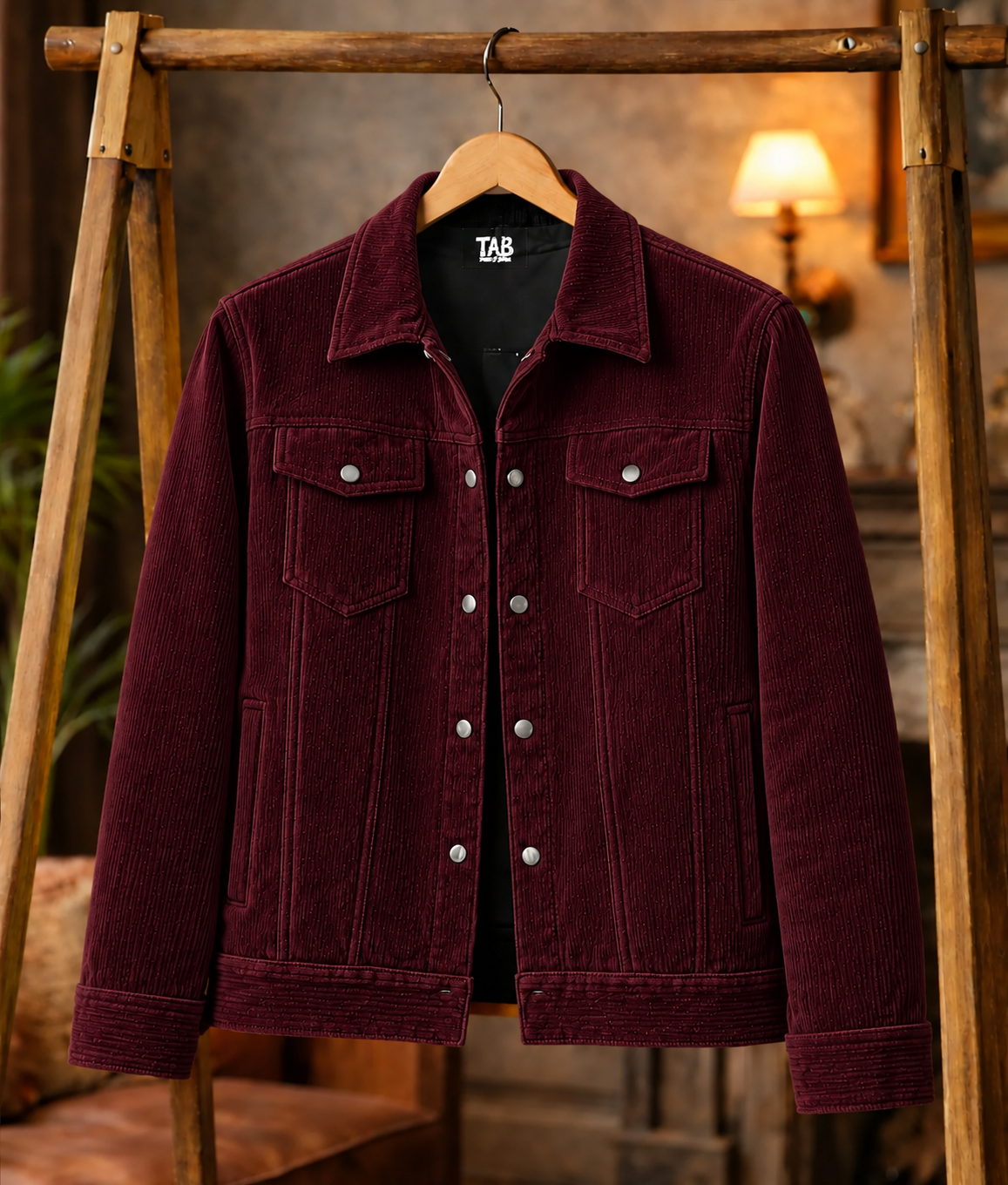 Corduroy Trucker Jacket #8