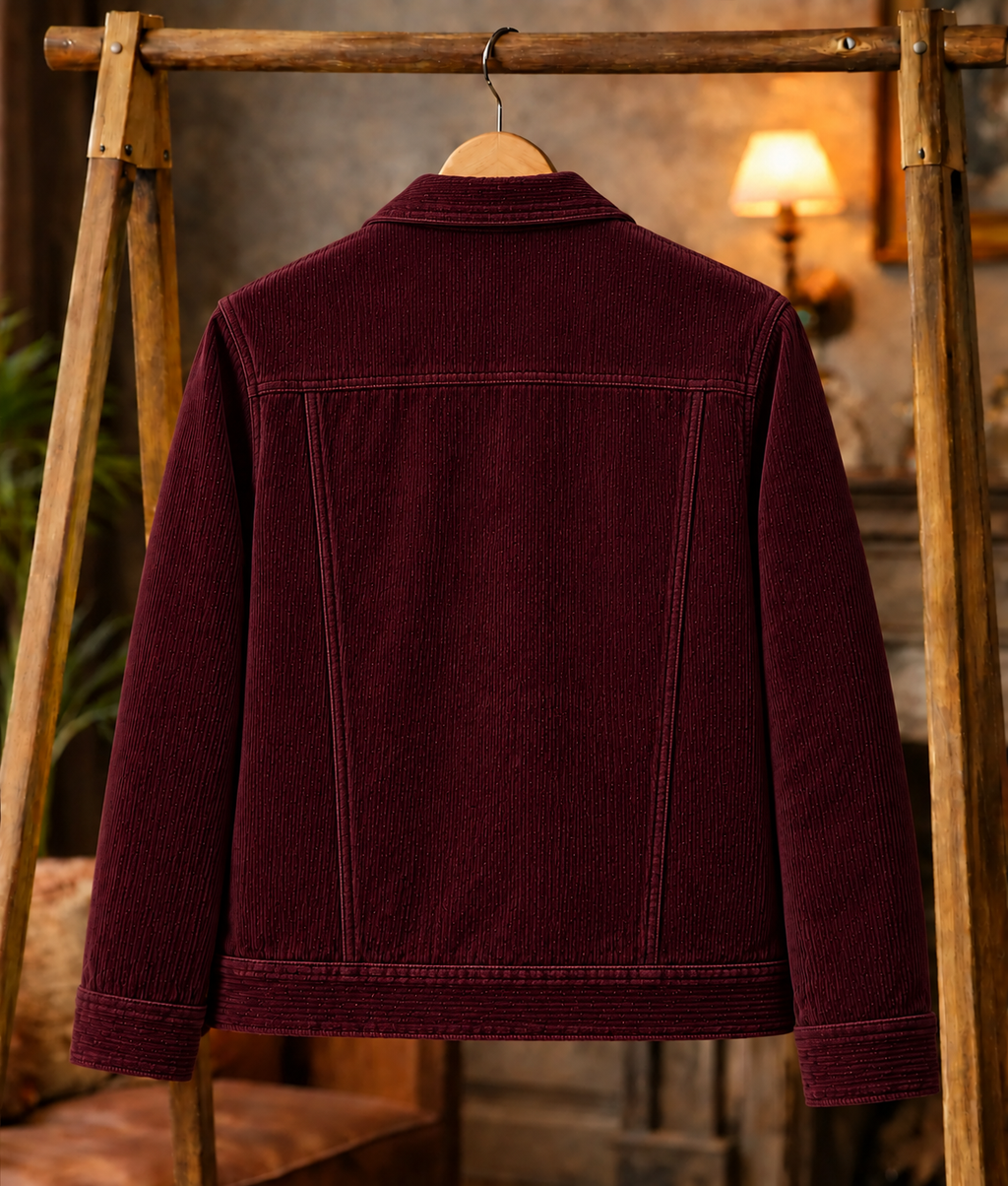 Corduroy Trucker Jacket #8