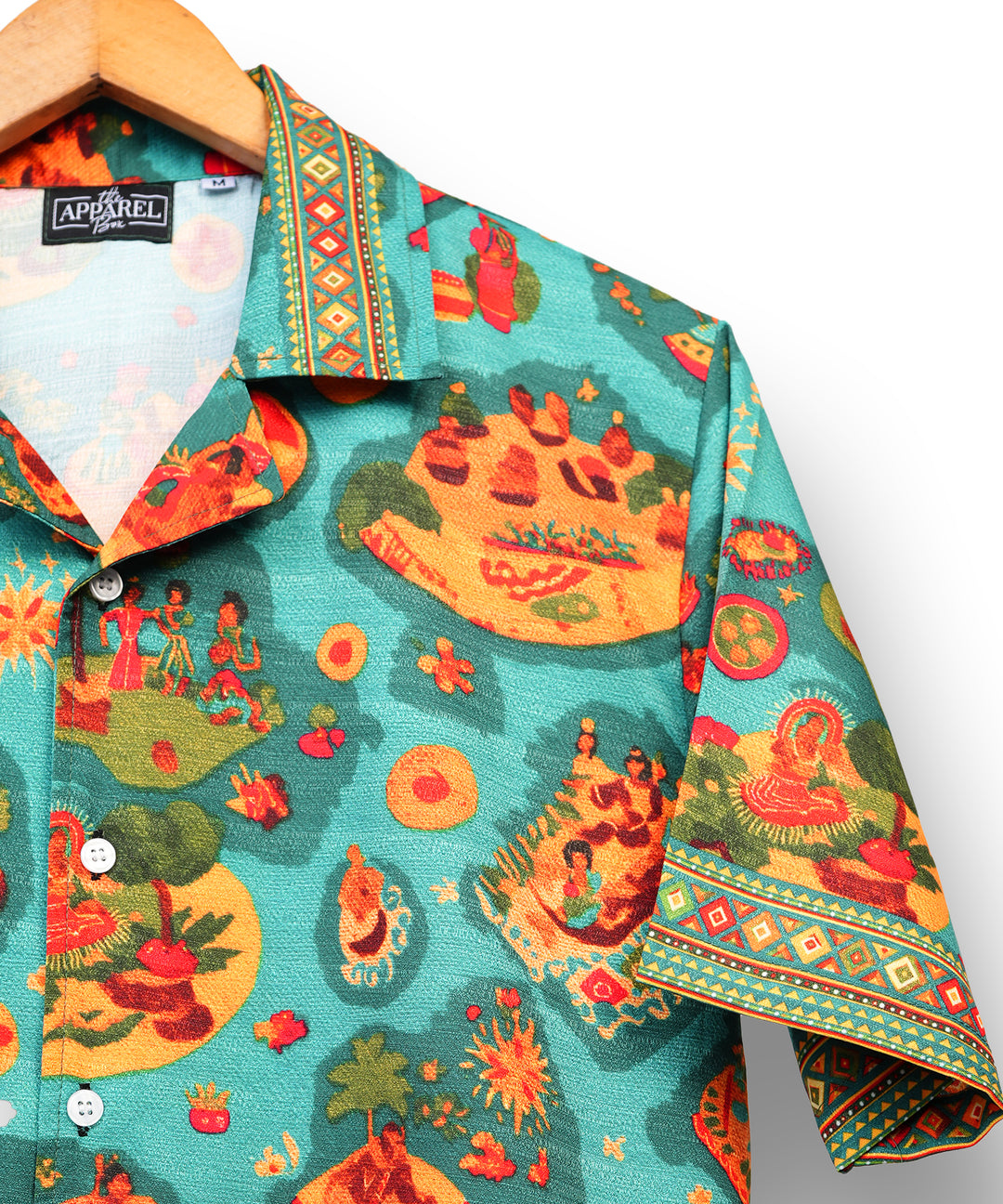 Turqora * Cuban Collar Shirt #306