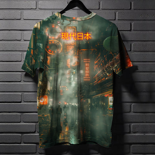 All Over Printed  Tee#207