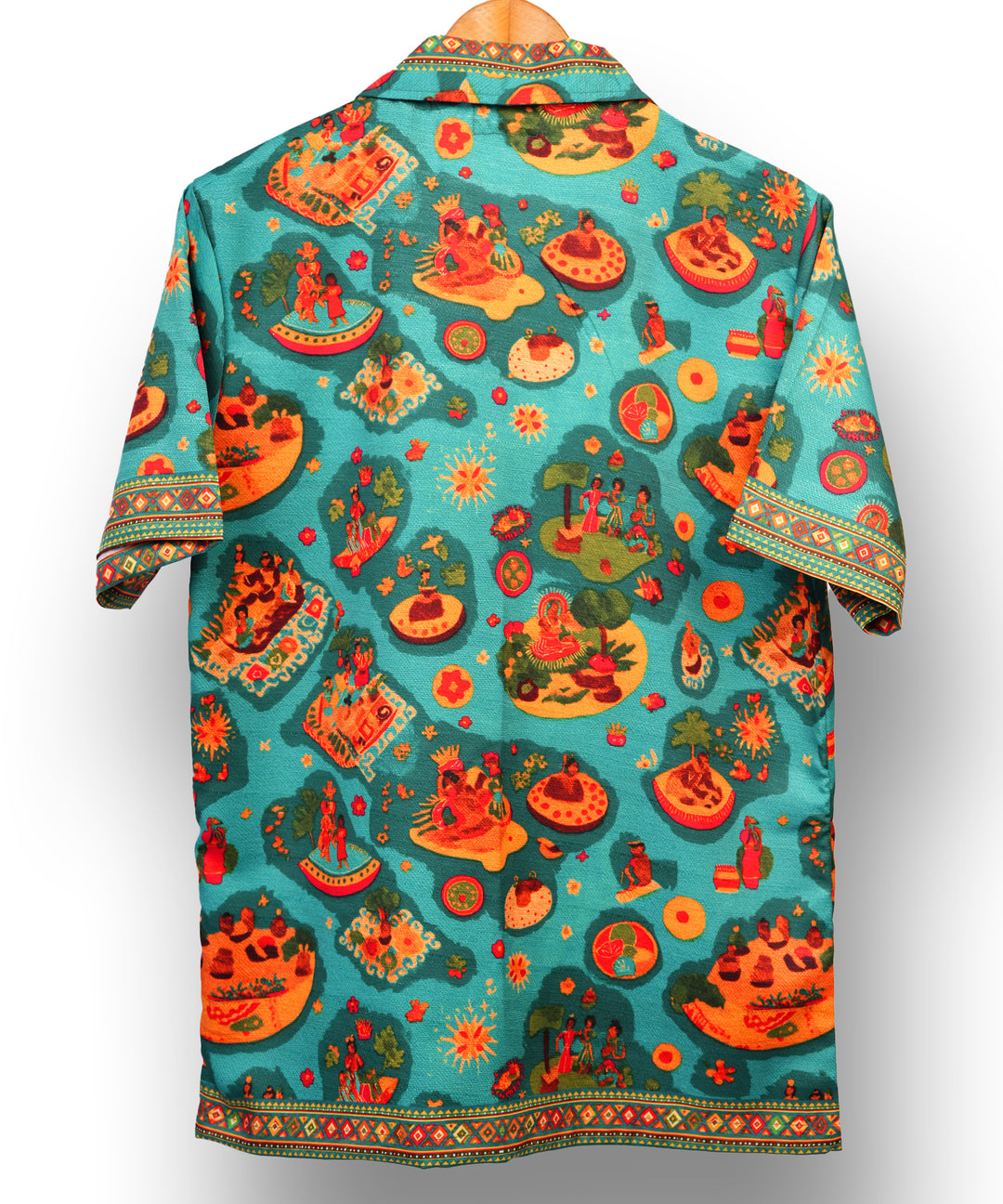 Turqora * Cuban Collar Shirt #306