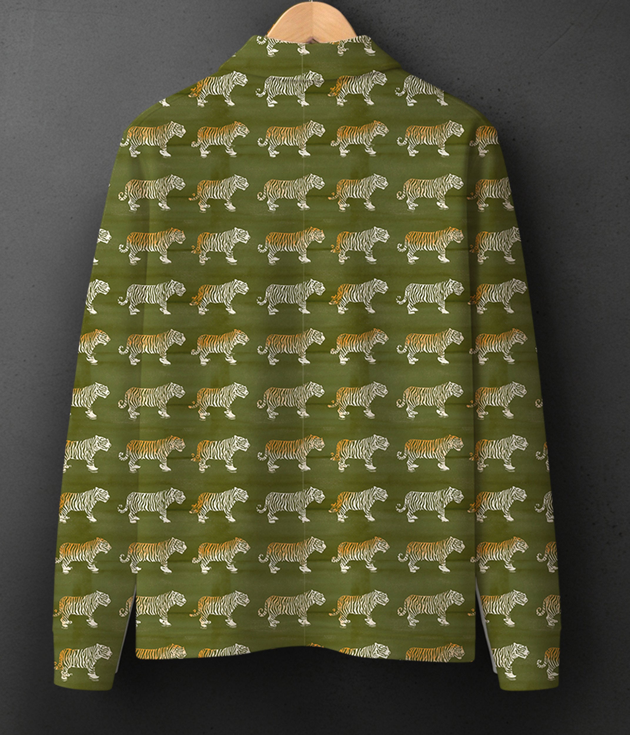 COTTON PRINTED Full Sleeve Polo Tee #24