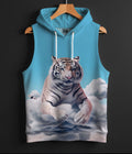 PRINTED HOODIE SANDO#8
