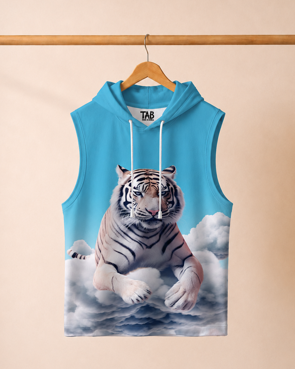 Alpha Tiger * Vest Hoodie & Short Co-Ord Set#2