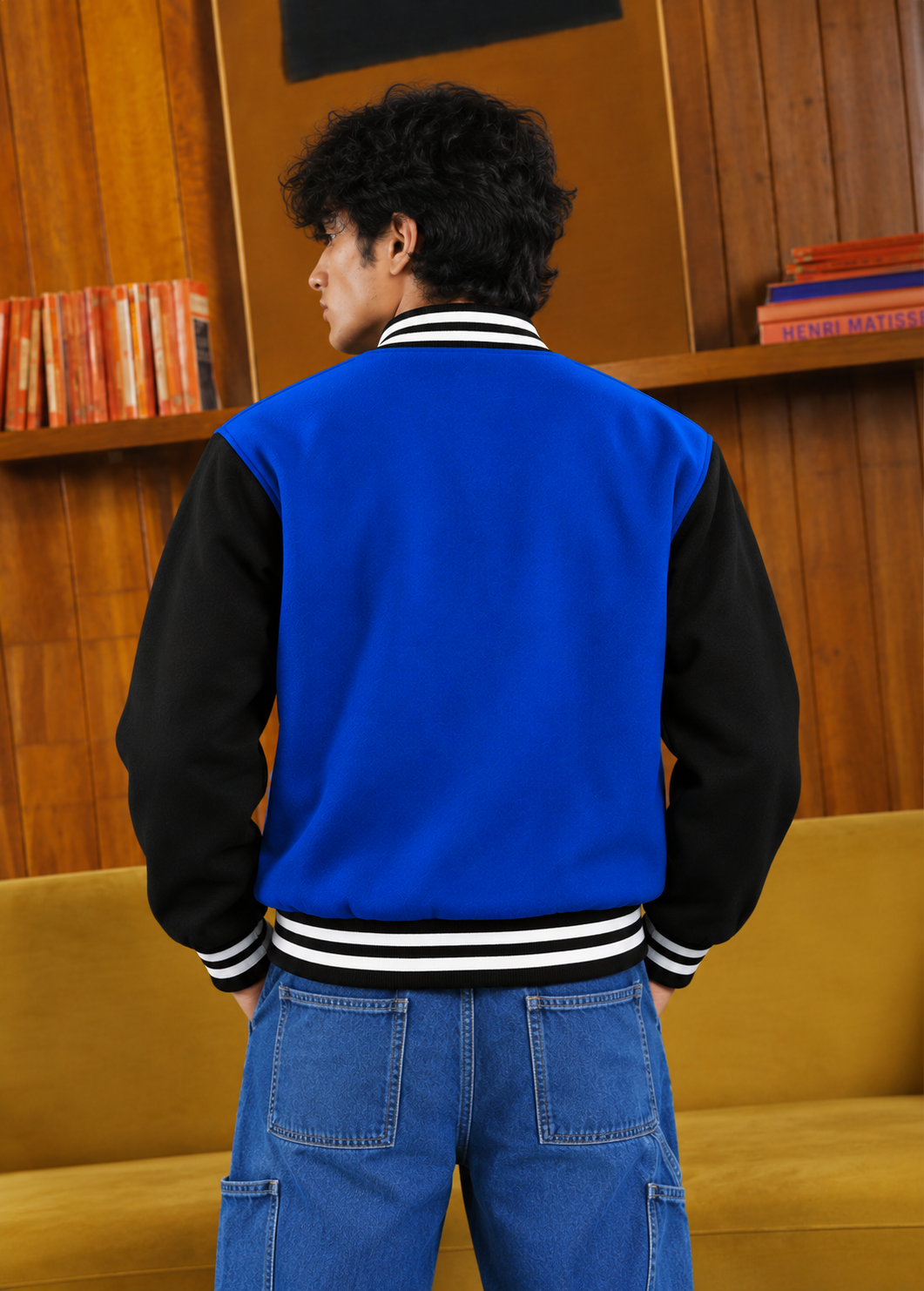 Cobalt* Varsity Jacket #2