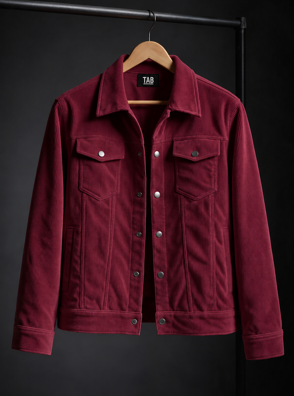 Mulberry* Corduroy Trucker Jacket #8