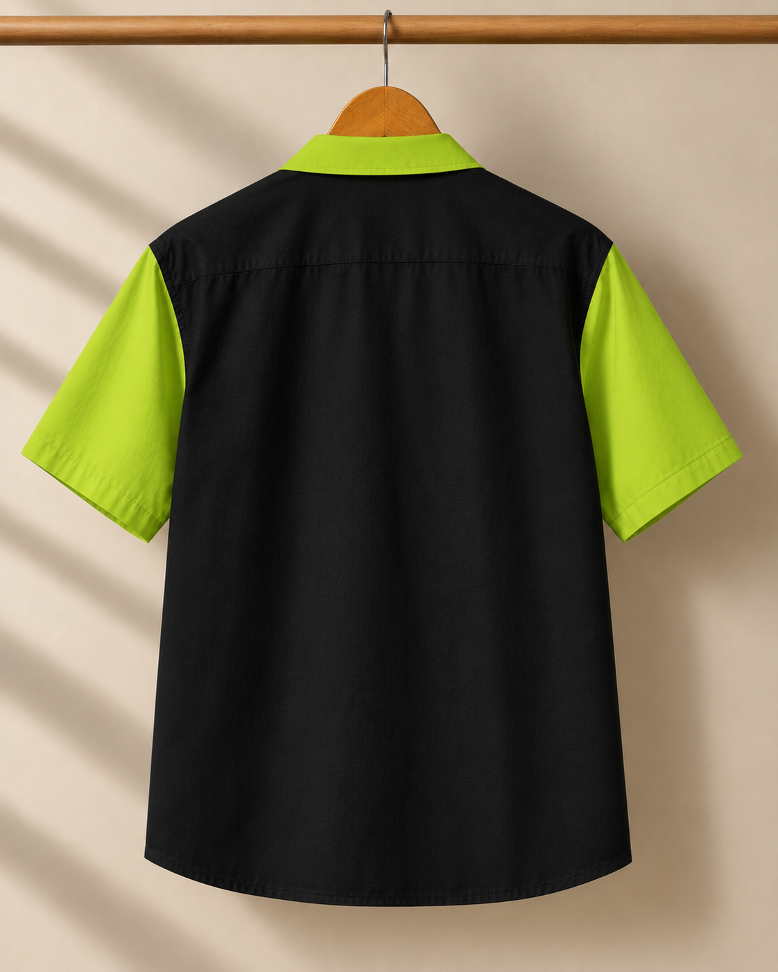 Lime Oracle* Cuban Collar Shirt #316