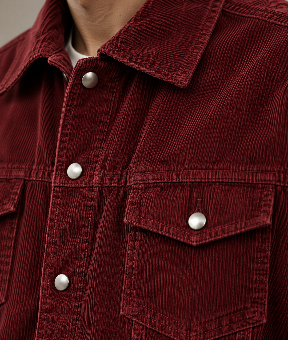 Mulberry* Corduroy Trucker Jacket #8