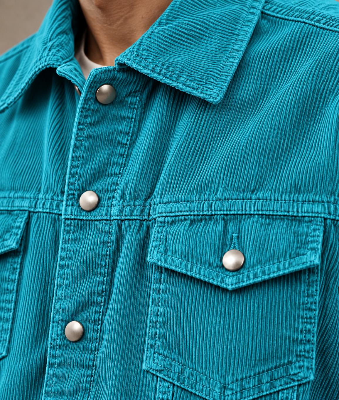 Lagoon* Corduroy Trucker Jacket #7