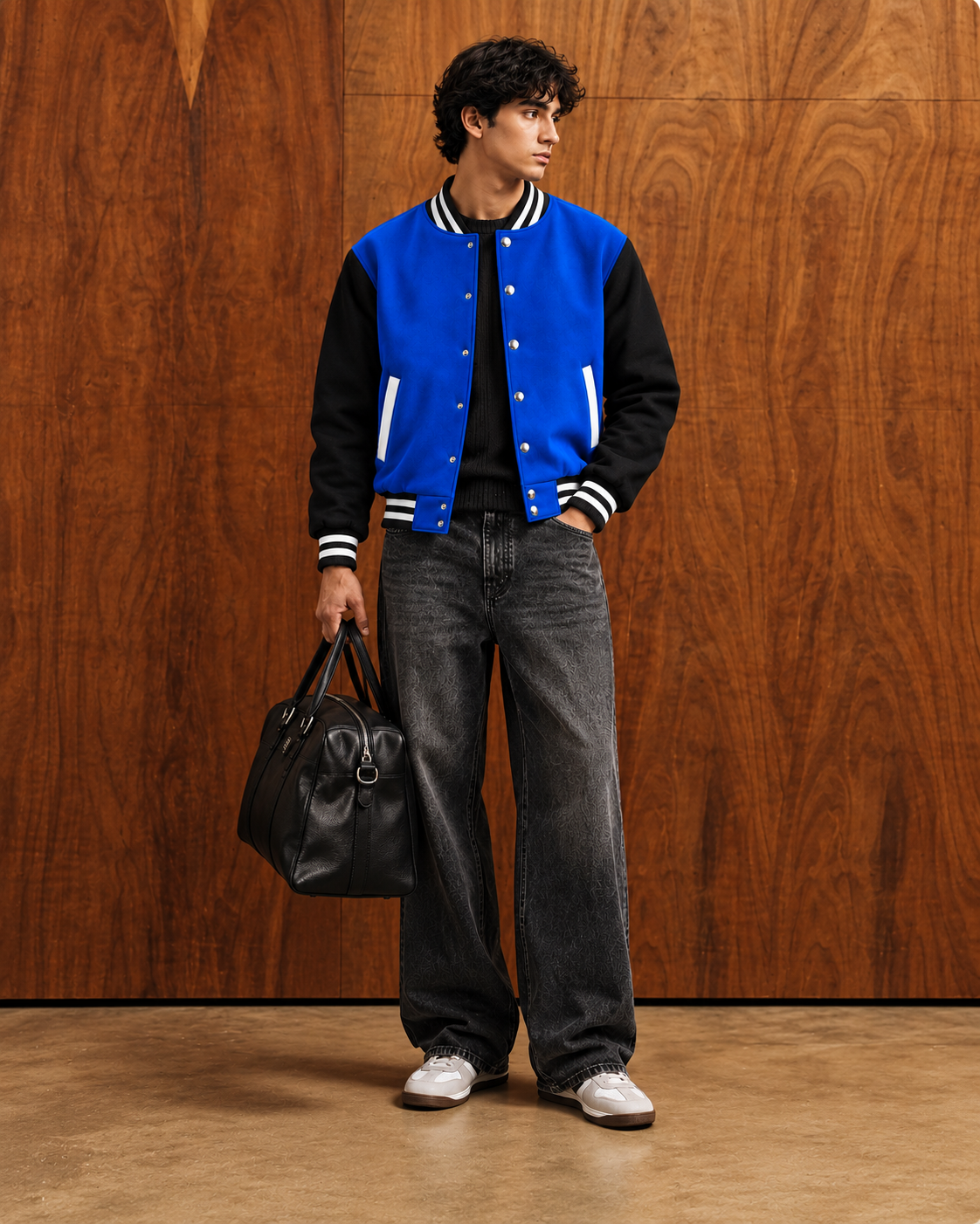 Cobalt* Varsity Jacket #2