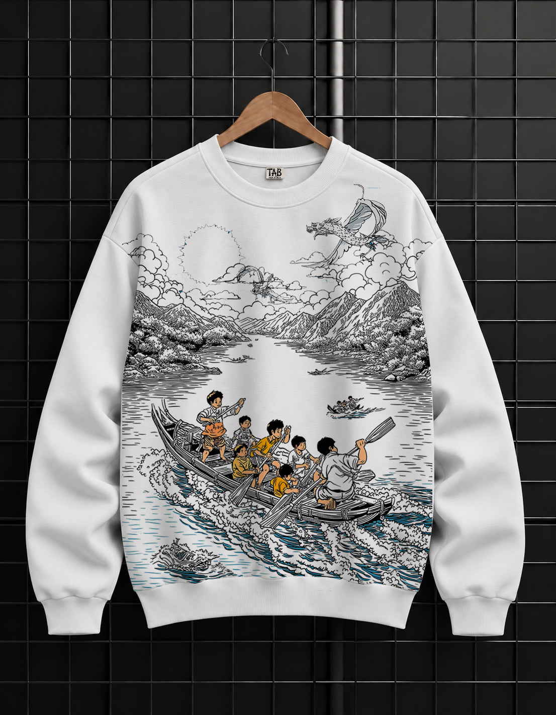 Dragonwake* Printed Sweatshirt #79