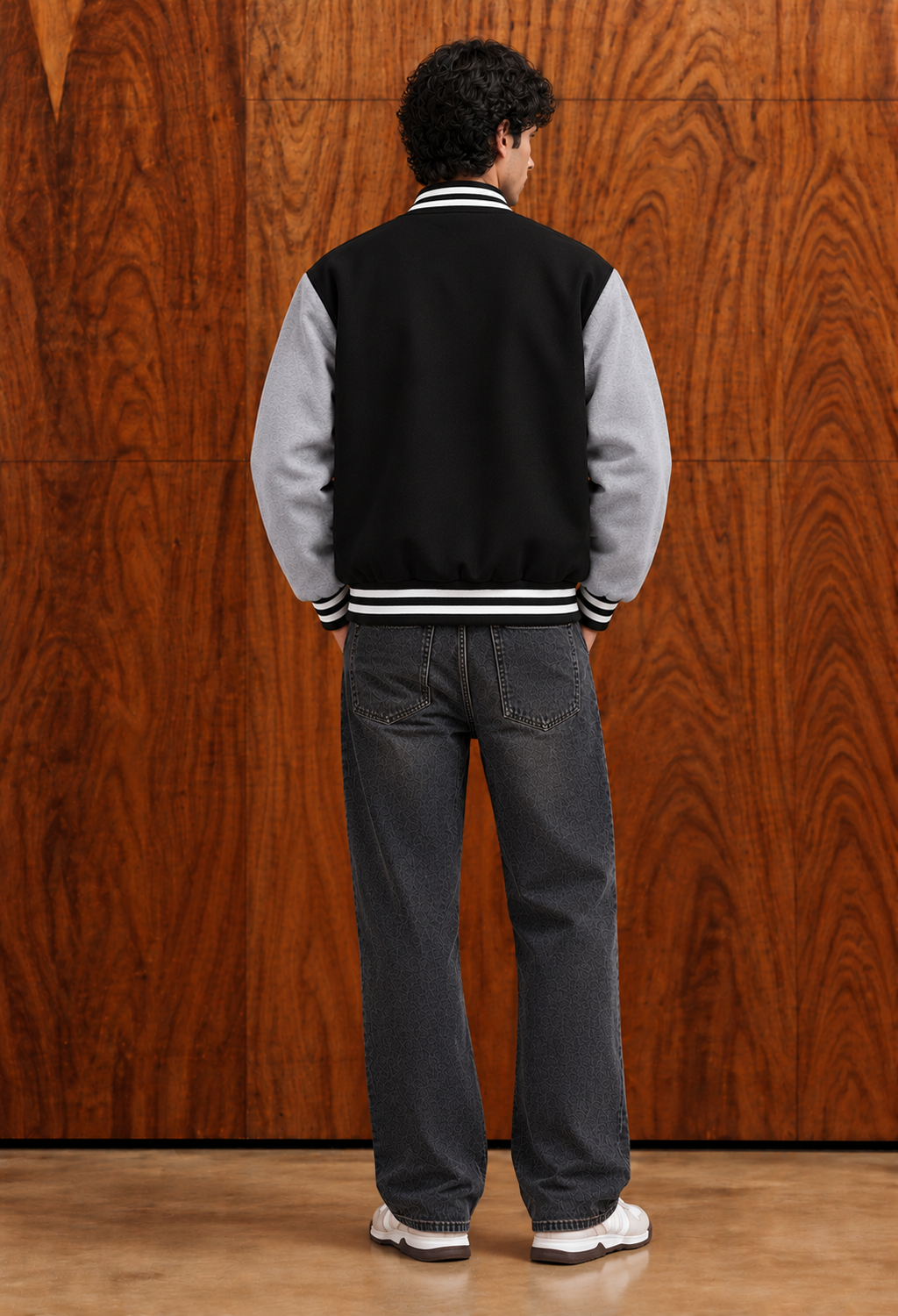Ghost* Varsity Jacket #5