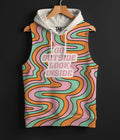 TRIPPY* PRINTED HOODIE SANDO#47