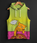 BRATTY* PRINTED HOODIE SANDO#48