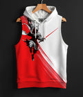 SAMURAI* PRINTED HOODIE SANDO#50