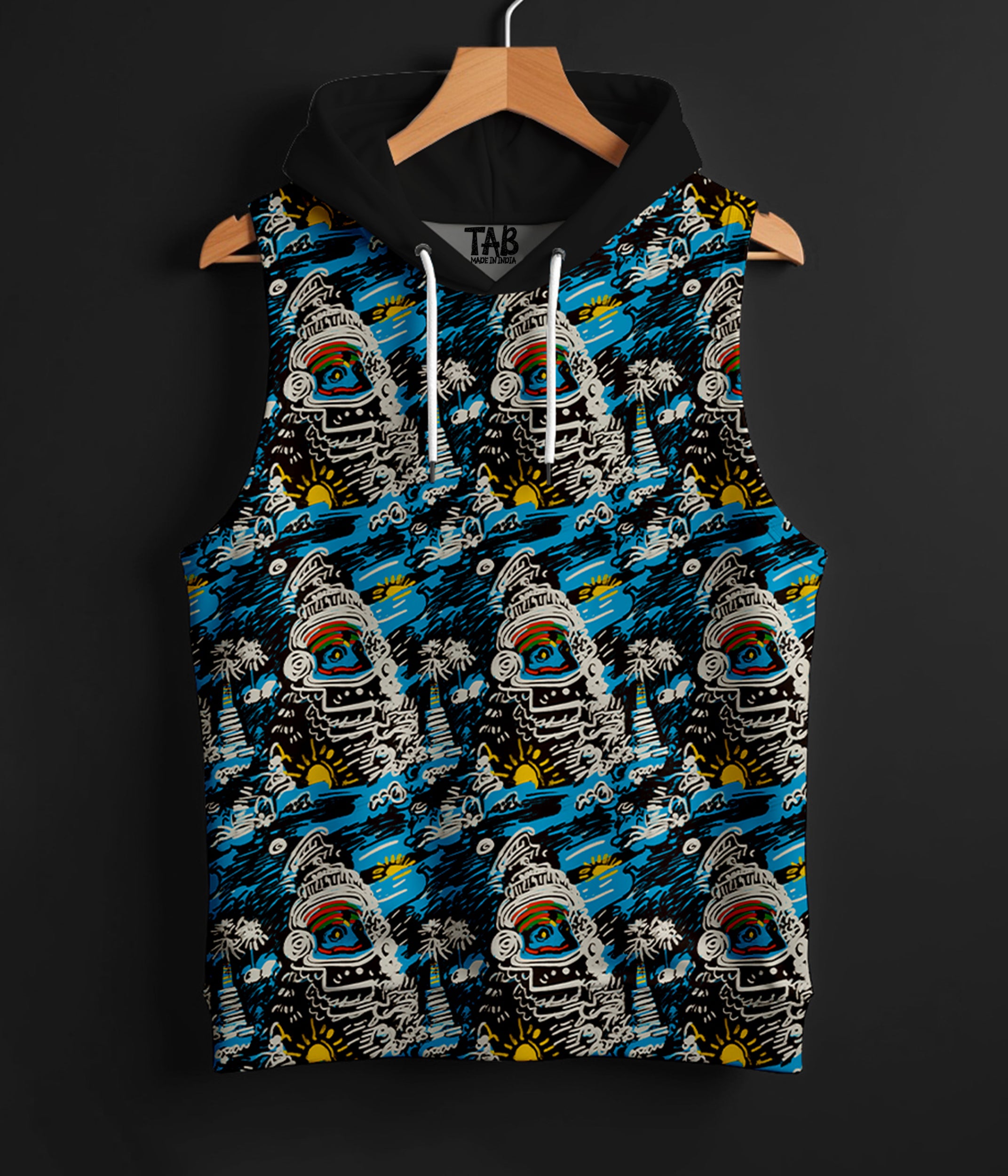NOMAD* PRINTED HOODIE SANDO#51