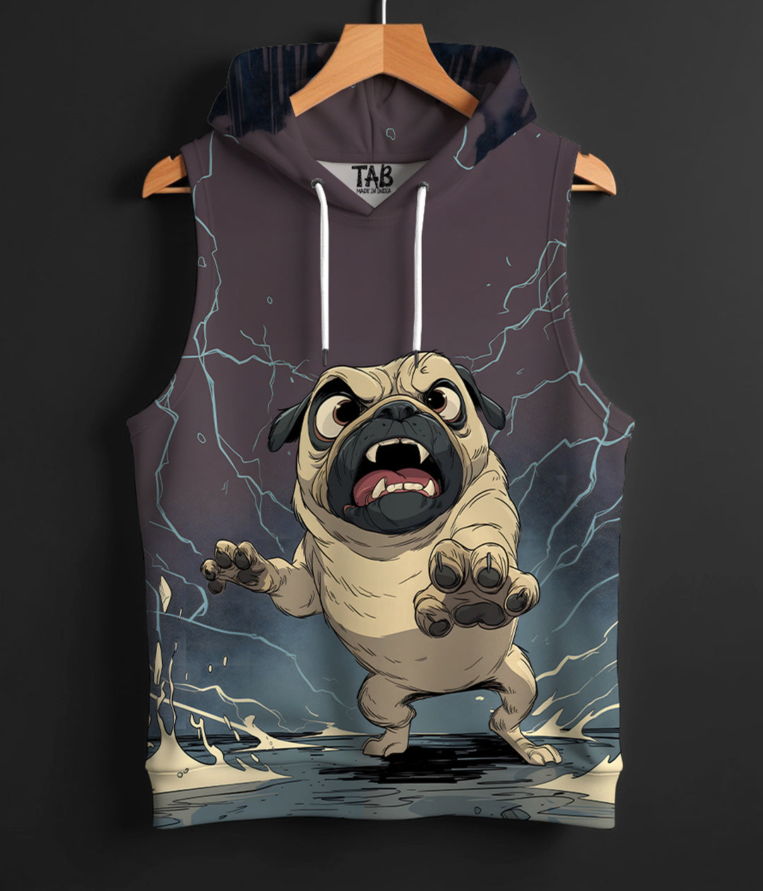 THUNDER * PRINTED HOODIE SANDO#31