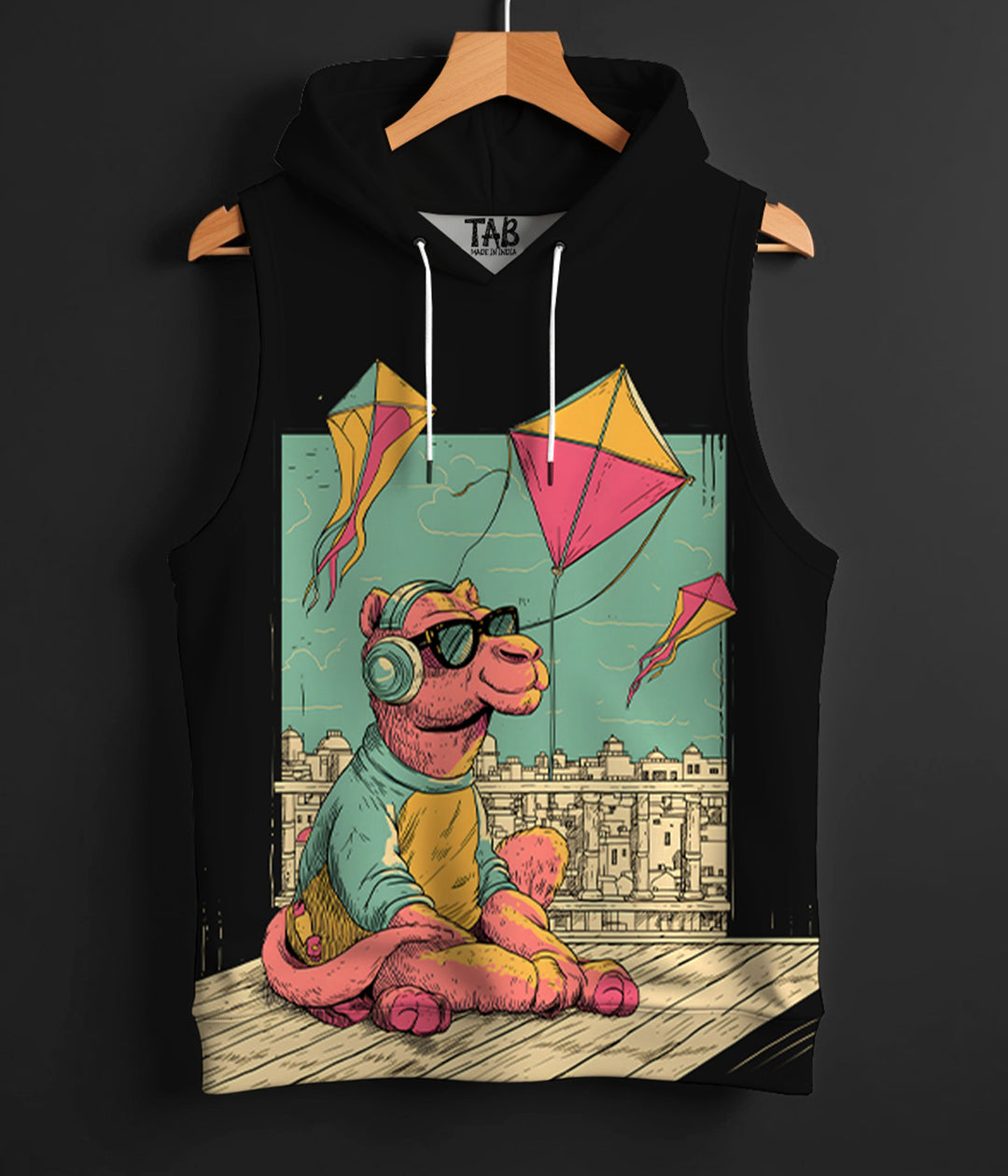 KITE * PRINTED HOODIE SANDO#32