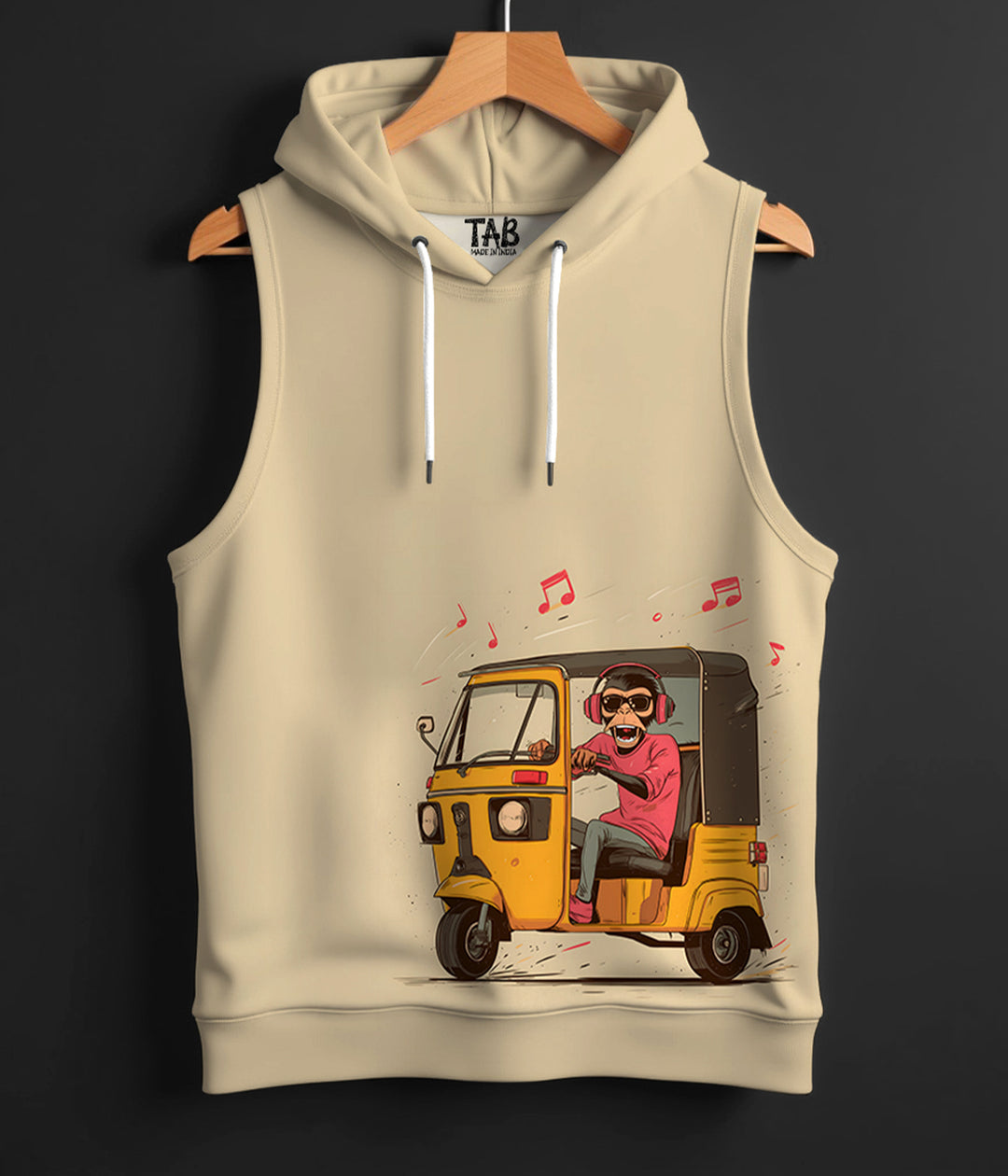 RHYTHM * PRINTED HOODIE SANDO#35
