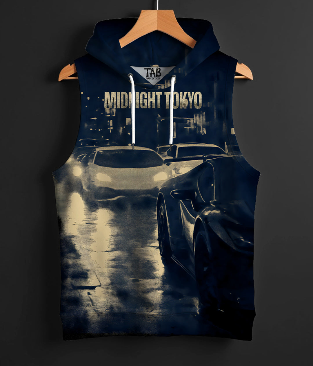 NOCTURNE * PRINTED HOODIE SANDO#37