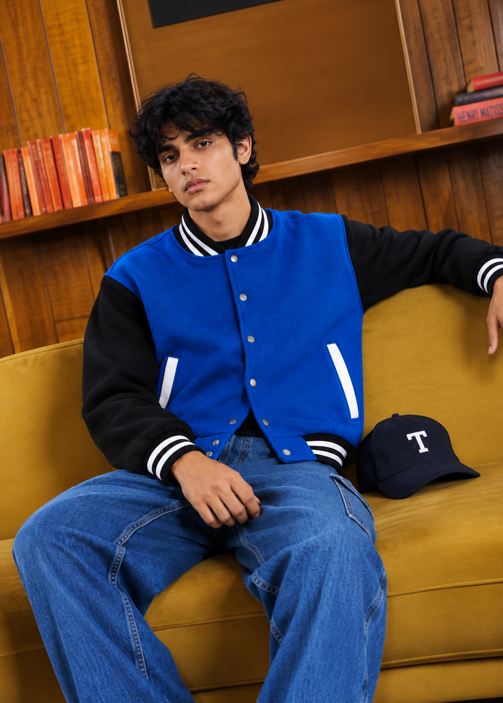 Cobalt* Varsity Jacket #2