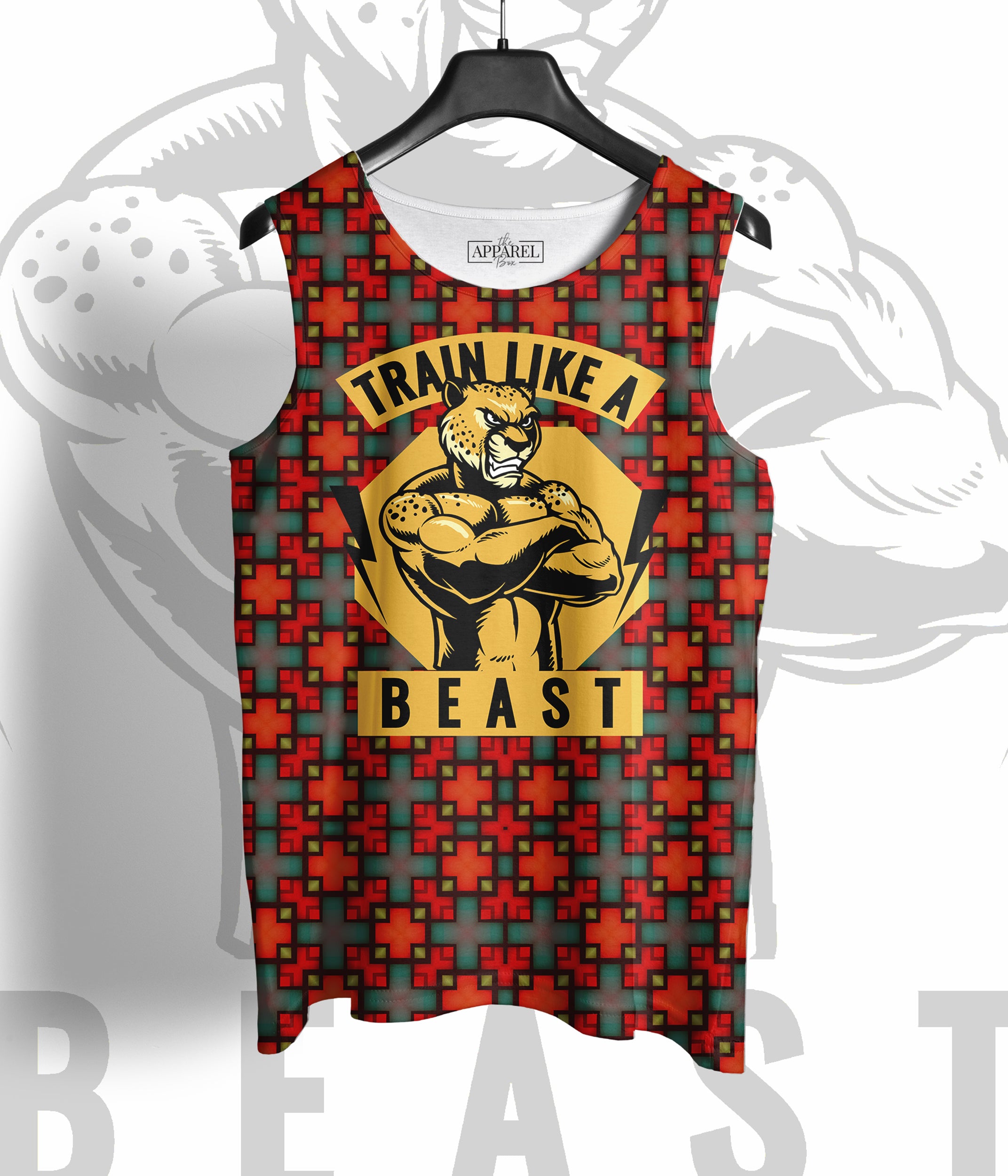 B.E.A.S.T - Printed Vest#44