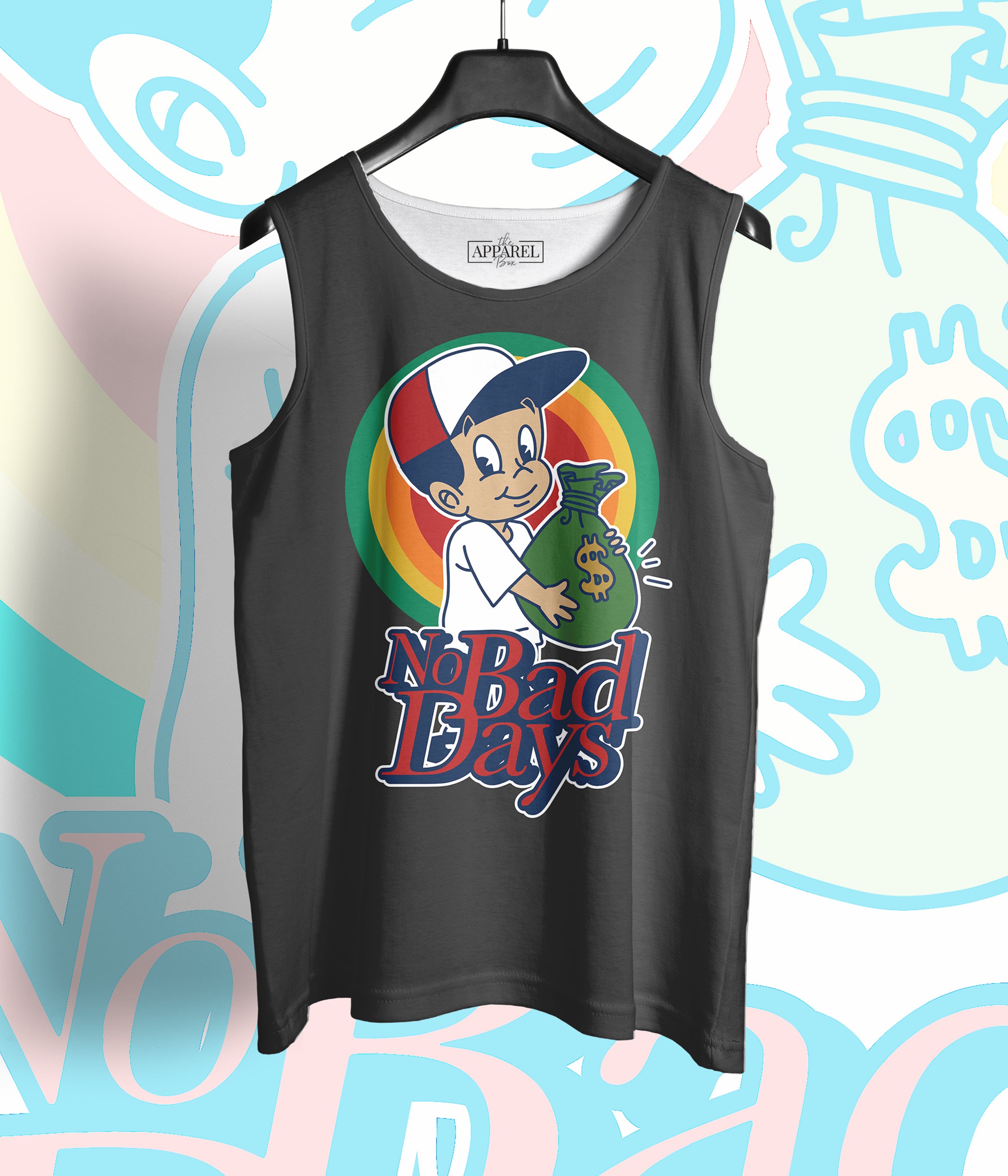 No bad days - Printed Vest#47