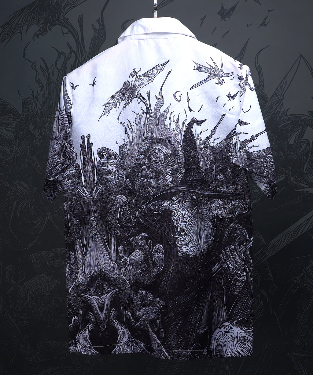 Ravencloak - Cuban Collar Shirt #285