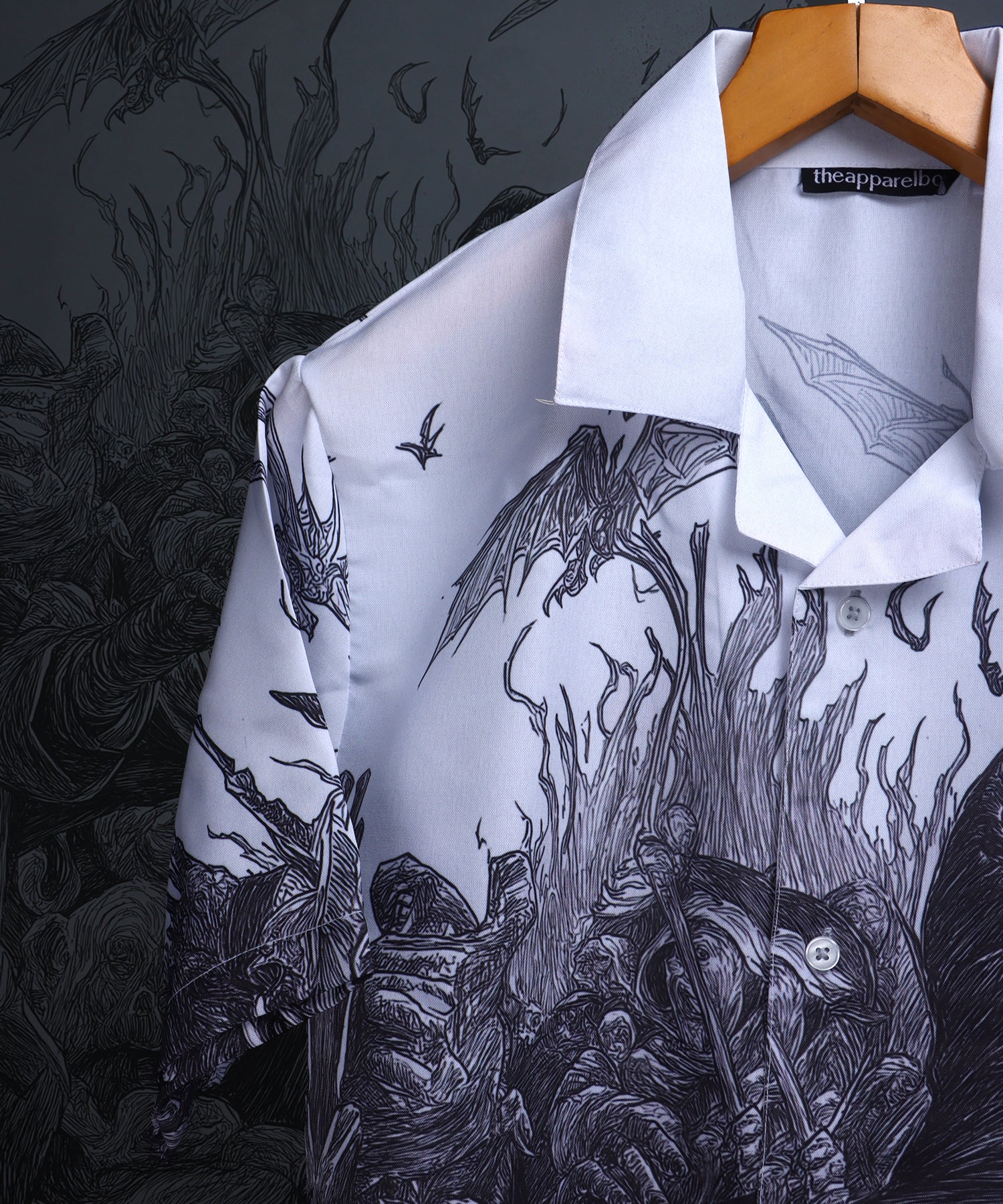 Ravencloak - Cuban Collar Shirt #285
