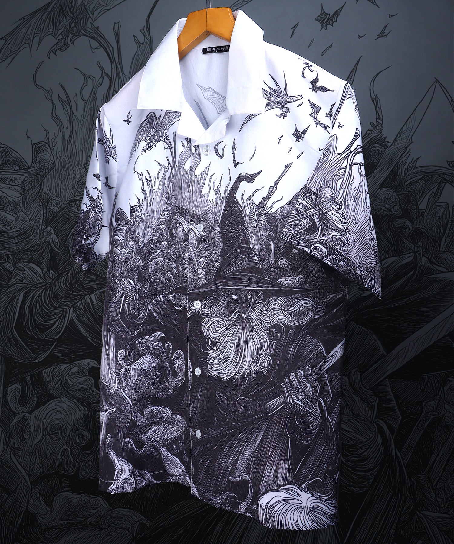 Ravencloak - Cuban Collar Shirt #285