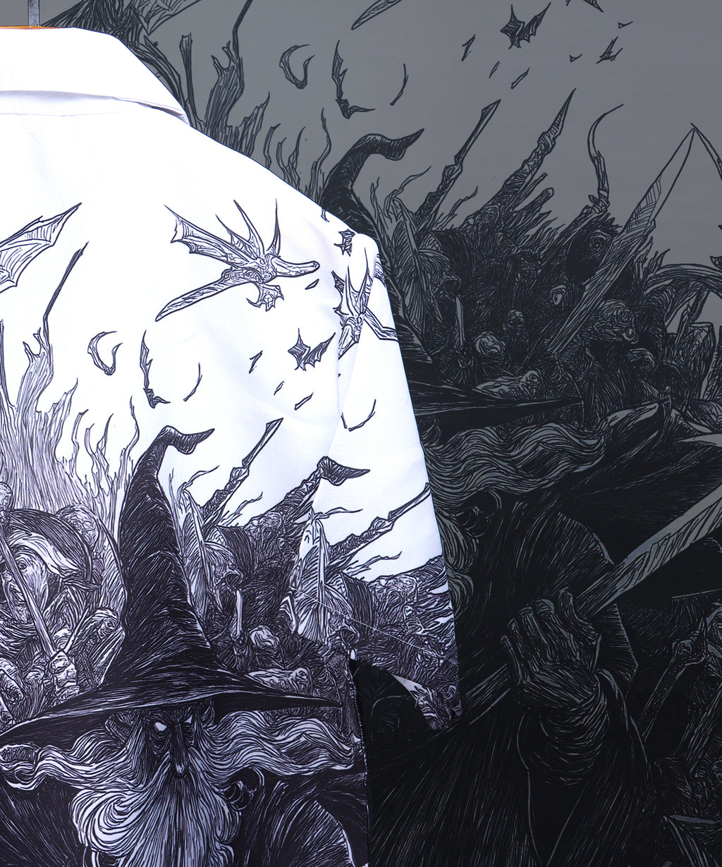 Ravencloak - Cuban Collar Shirt #285