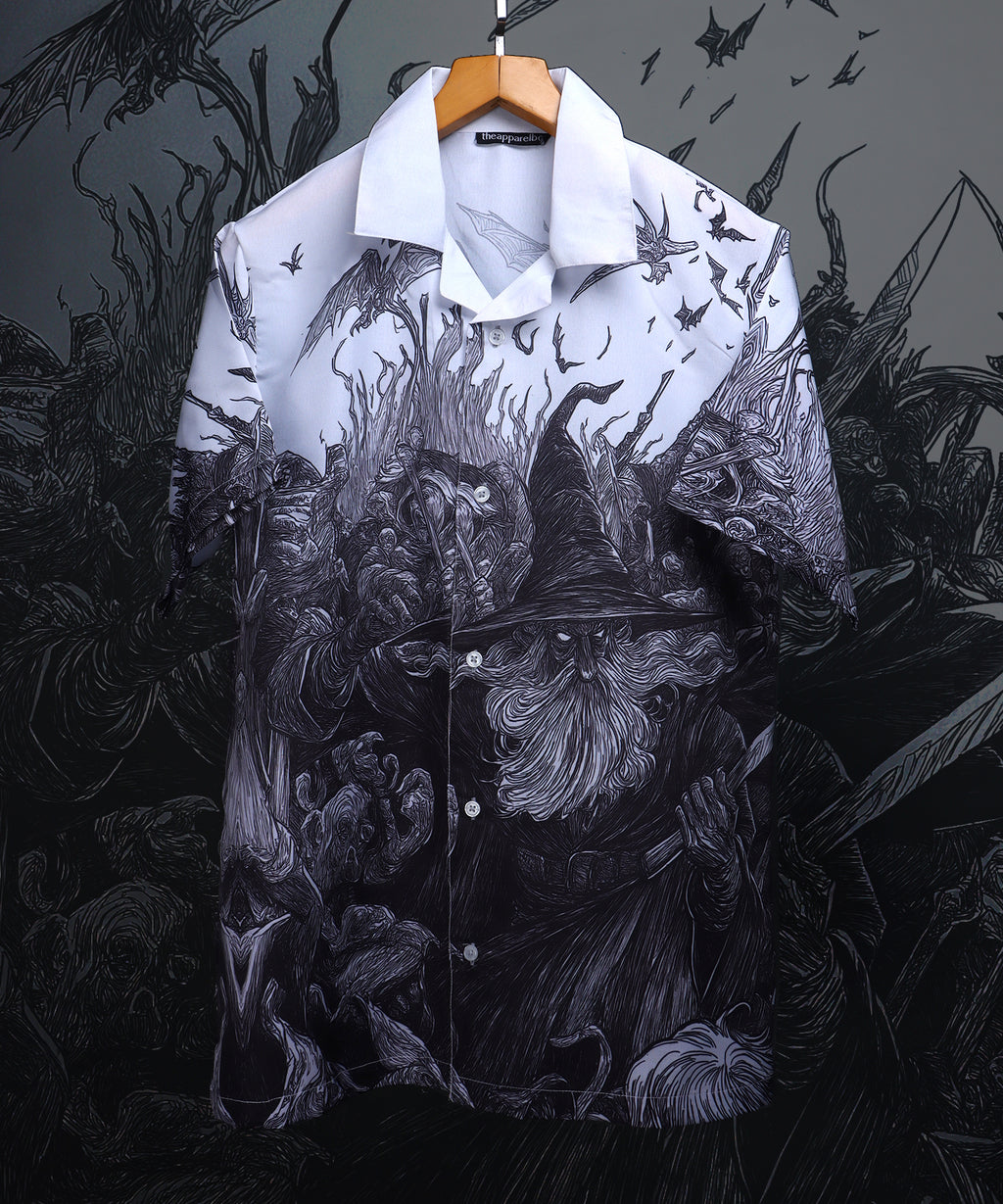 Ravencloak - Cuban Collar Shirt #285