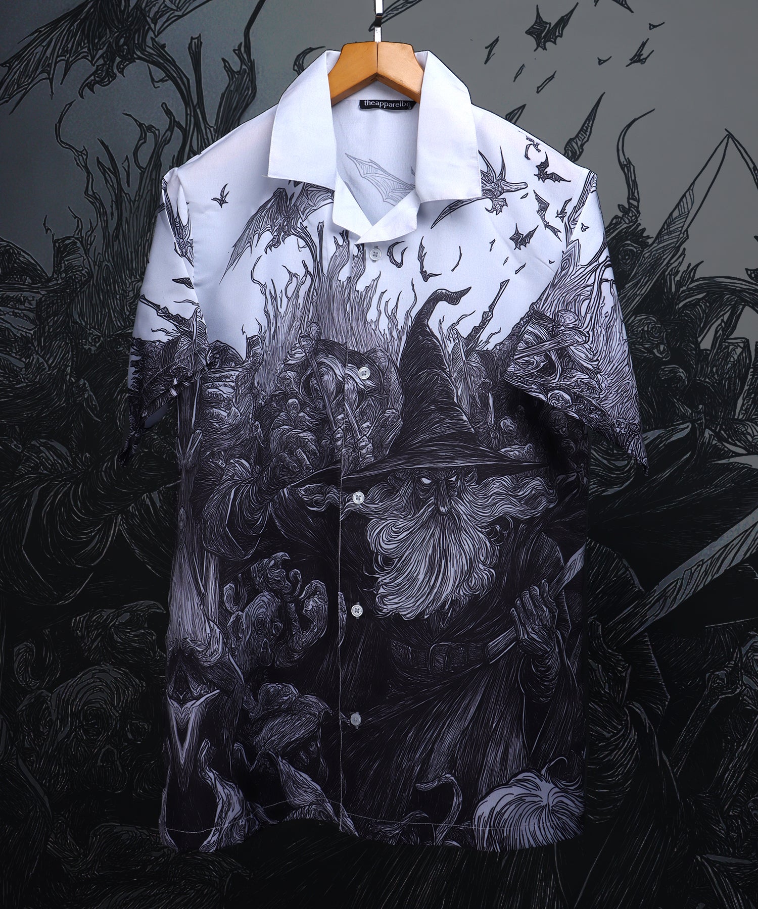Ravencloak - Cuban Collar Shirt #285