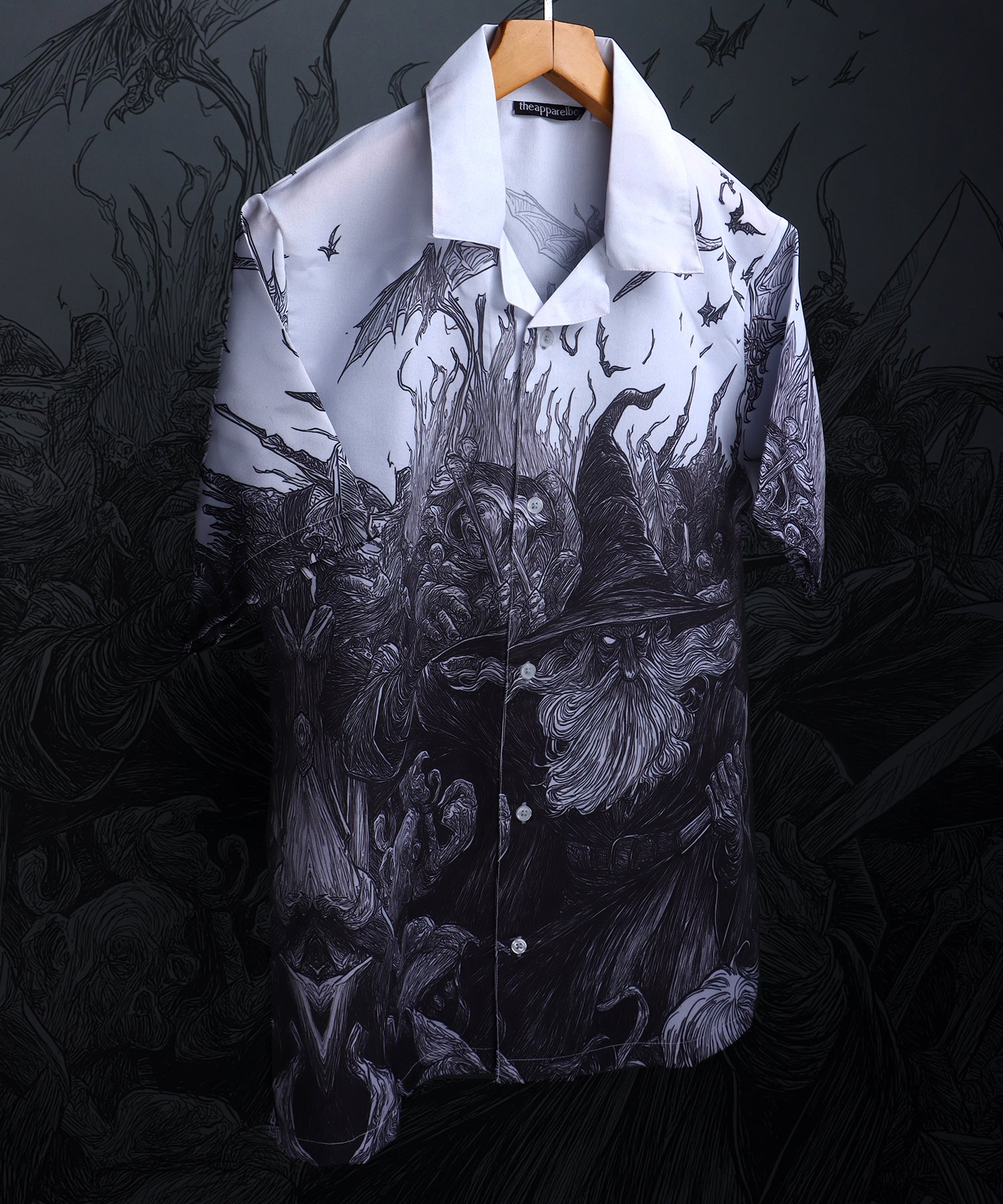 Ravencloak - Cuban Collar Shirt #285