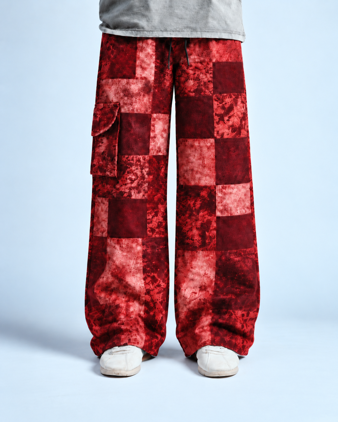 Crimson Mosaic* Street Wide leg #7
